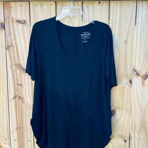 Torrid Black Tunic Shirt